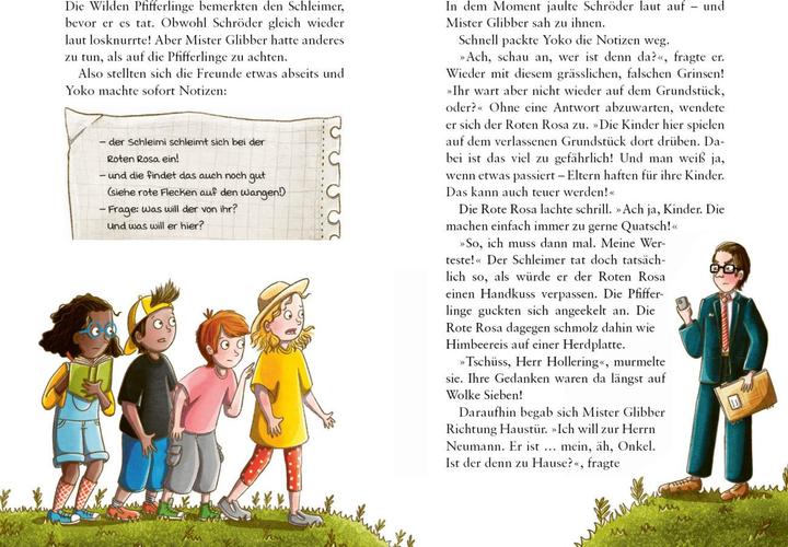 Actual product image Die wilden Pfifferlinge – Dann retten wir eben die Welt! (German, Judith Allert, Caroline Opheys, 2023)