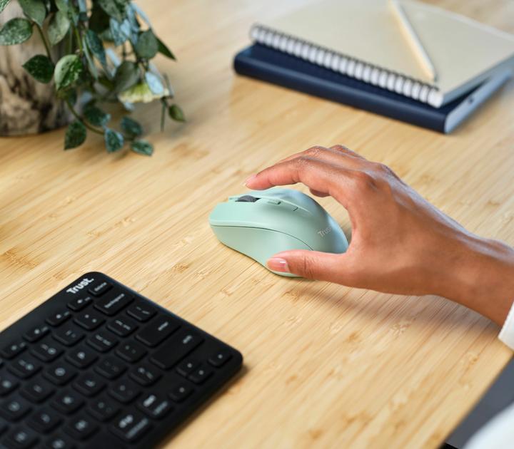 Actual product image Trust Mydo Silent Wireless Mouse Gree (Wireless)