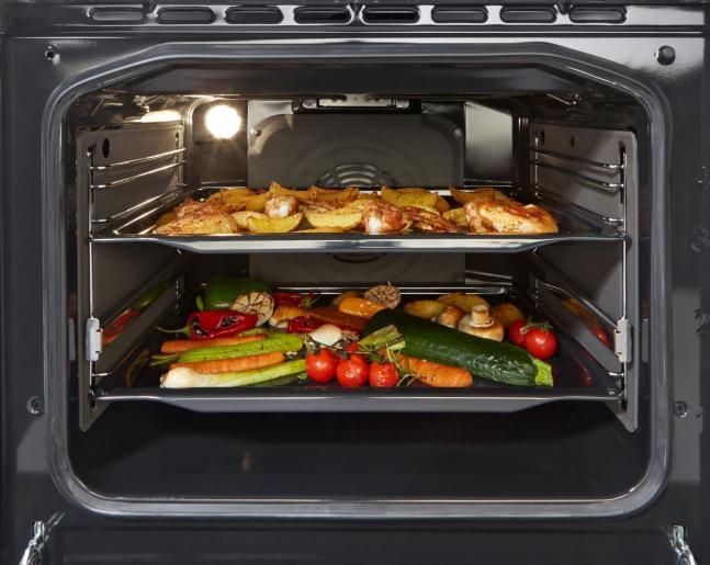 Produktbild Gorenje GE5 A22 WH ws Standherd A 50cm 4Kochplatten 70L 6Heizarten