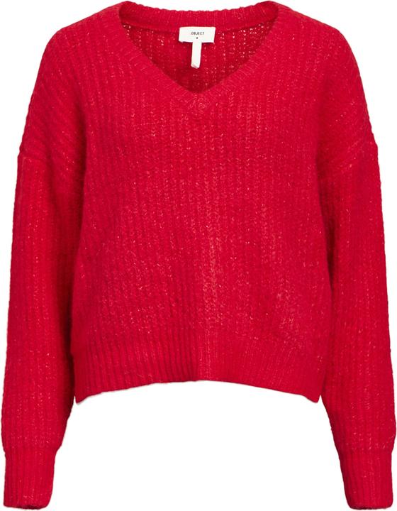 Object V-Ausschnitt Strickpullover