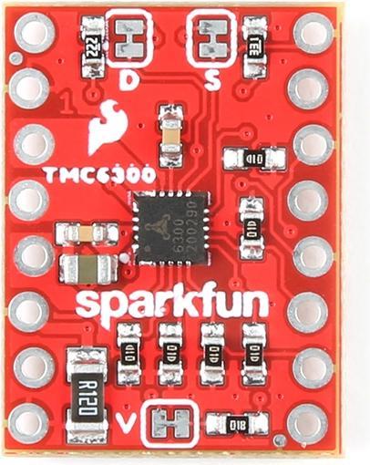 Image du produit SparkFun Pilote de moteur brushless - 3 phases (TMC6300)