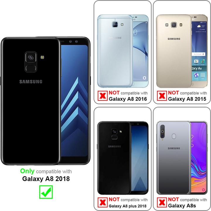 Produktbild Cadorabo TPU Ultra Slim AIR Cover (Samsung Galaxy A8 (2018))