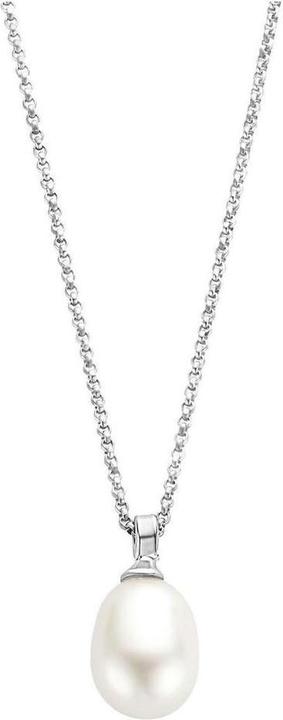 Image du produit Casa Schmuck Collier Tahiti S von Silber mit Süsswasserperlenanhänger (Argent)