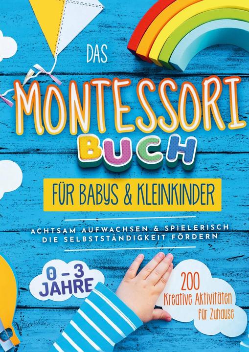 Produktbild Das Montessori Buch für Babys und Kleinkinder (S/W Version) (Deutsch, Maria Stampfer, 2023)