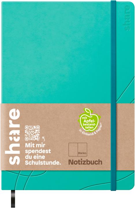 Immagine prodotto Share Notizbuch A5, blanko (A6)
