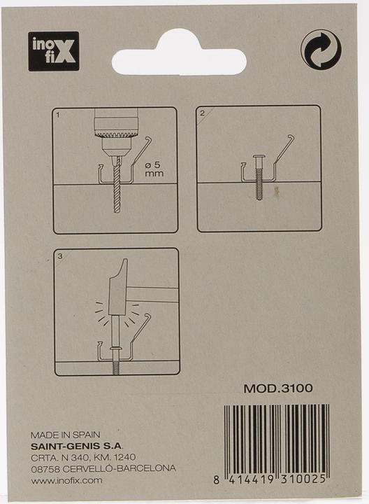 Produktbild Inofix Plasfix Befestigungsdübel, 20 Stück (Kabelkanal, 25 cm)