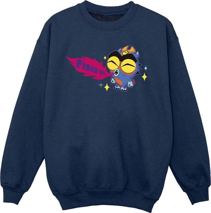 Produktbild Disney Big Hero 6 Baymax Fred Fired Up Sweatshirt Mädchen (140, 146)
