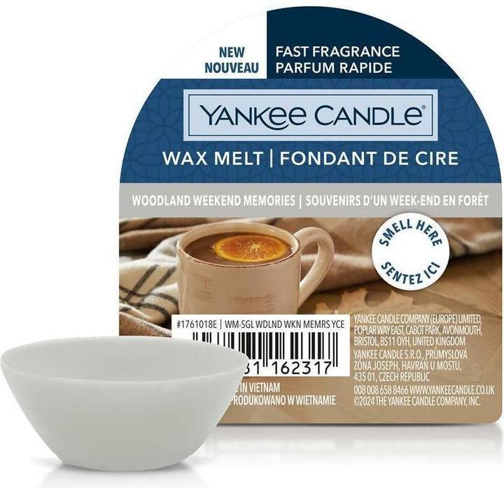 Yankee Candle Duftwachsplättchen Woodland Weekend Memories