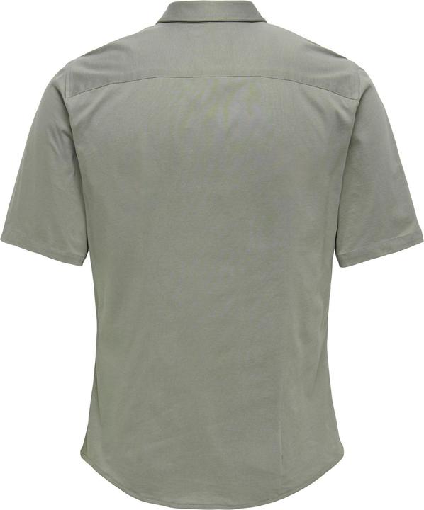 Produktbild Only & Sons Onsrobin Button Under Ss Stretch Shirt (M)