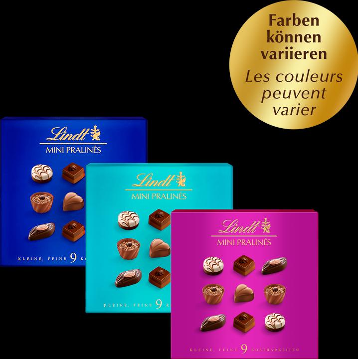 Produktbild Lindt Mini Pralinés Assortiert (44 g)