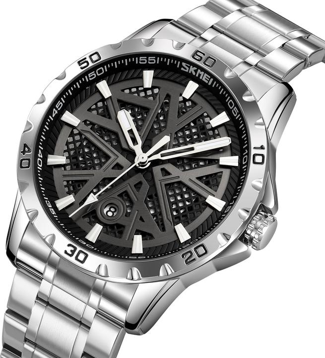 Actual product image Skmei 9337SIBK Herrenuhr + BOX