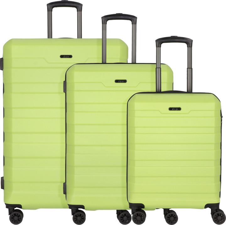 Actual product image D&N Travel Line 2400 suitcase set 3 pcs. (218 l, XL (from 140l))