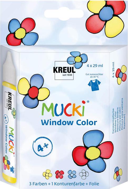Gelb, Rot, Blau, Schwarz