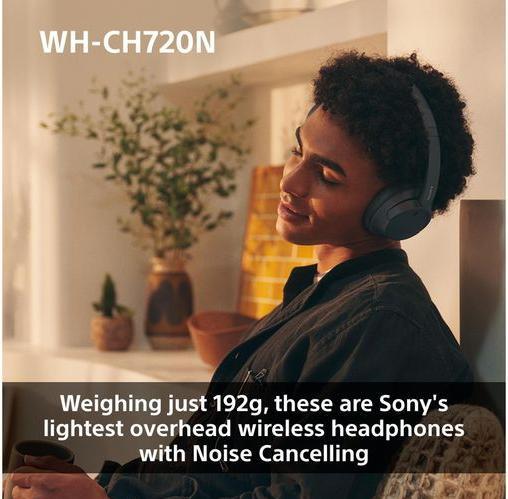 Actual product image Sony WH-CH720N (DNC, 35 h, Wireless, Cable)