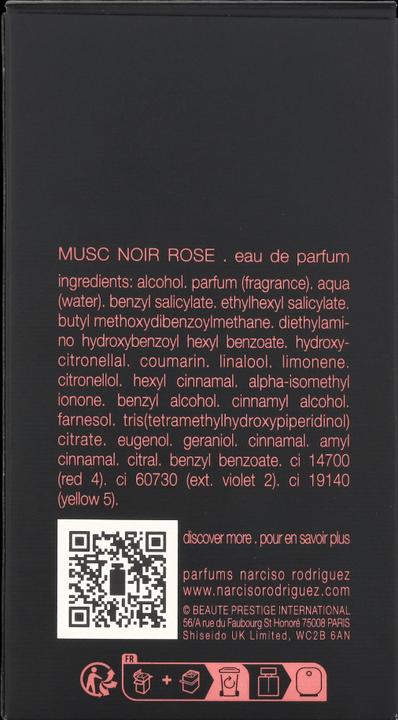 Produktbild Narciso Rodriguez For Her Musc Noir Rose (Eau de Parfum, 50 ml)