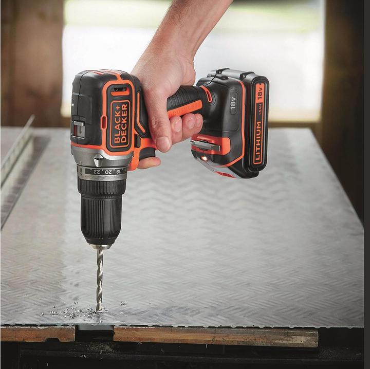 Produktbild Black & Decker AkkuBohrschrauber BL186NXJ, 18.0V (Akkubetrieb)