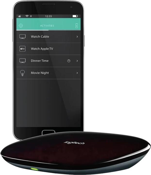 Actual product image Logitech Harmony Hub (Universal remote control, Infrared, Bluetooth)