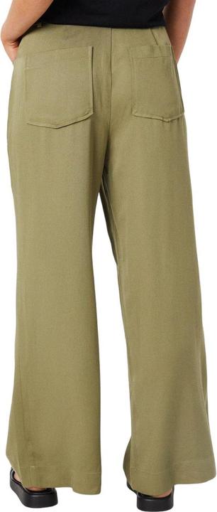 Actual product image Dorothy Perkins Womens/Ladies Topstitched Petite Wide Leg Trousers (32 D)