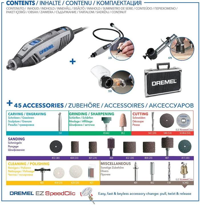 Actual product image Dremel Rotation tool
