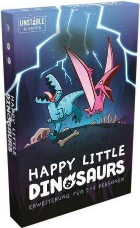 Actual product image Unstable Games Happy Little Dinosaurs - Expansion for 5 to 6 people, card game (German)