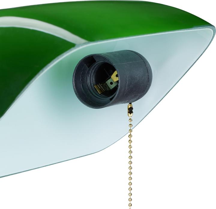 Image du produit Relaxdays Lampe banquier (E27)