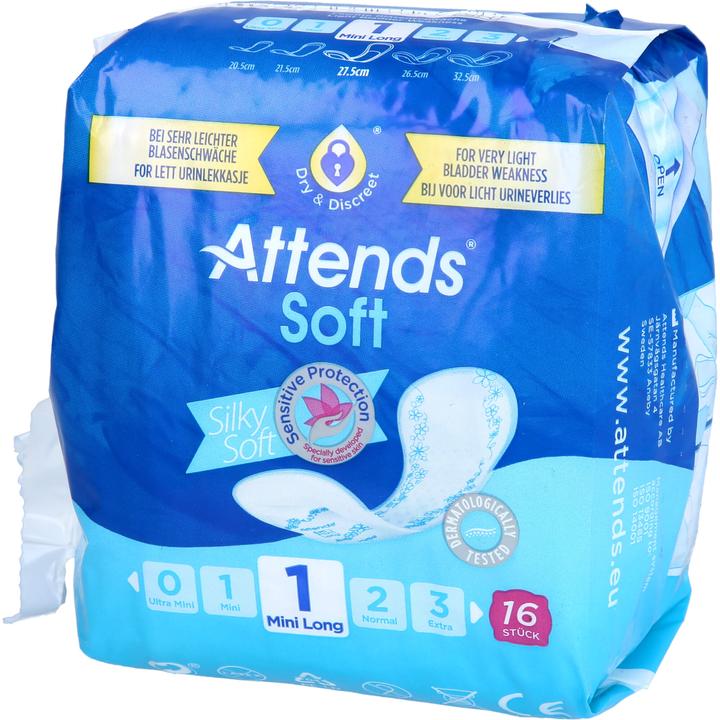 Produktbild Attends Soft 1 Mini Long Einlagen (16 x, Mini)