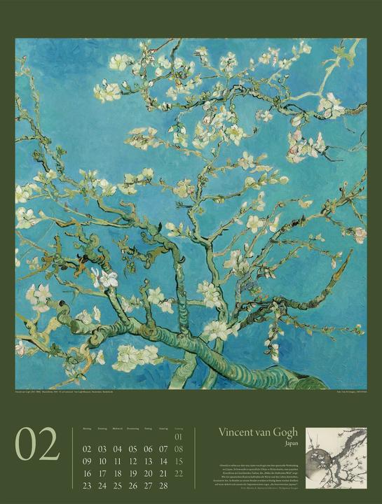Immagine prodotto KunstGeschichten - Meisterwerke und die Orte ihrer Inspiration Kalender 2026 (Copertina rigida, Tedesco)