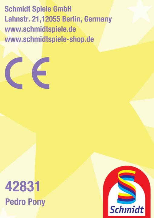 Image du produit Schmidt Spiele Peppa Pig, Pedro Pony 38cm (18 cm)