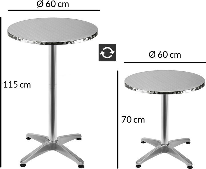 Produktbild Casaria Stehtische (60 cm)