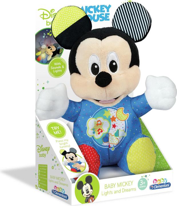 Immagine prodotto Clementoni Peluche di Topolino con musica e luce (28 cm)