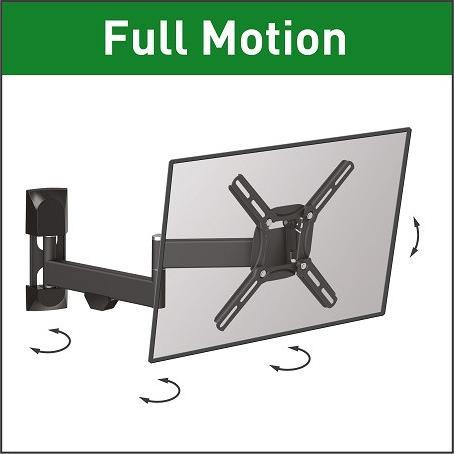 Immagine prodotto Barkan Wh 2400 (Muro, 43", 30 kg)