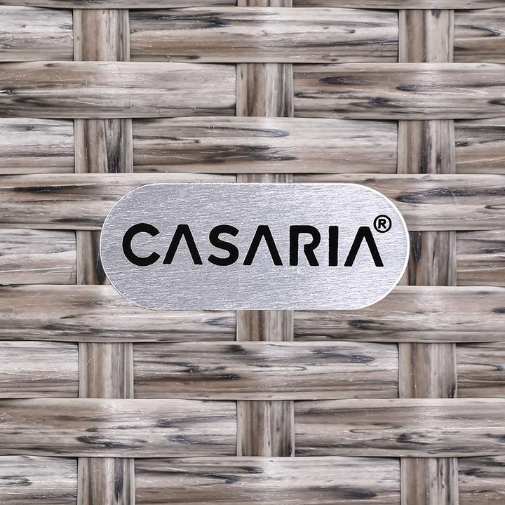 Image du produit Casaria Table de balcon en poly rotin (60 cm)