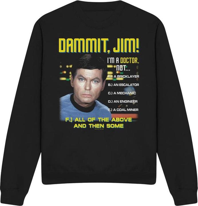 Actual product image Unisex Adult All of the Above Sweatshirt (M)