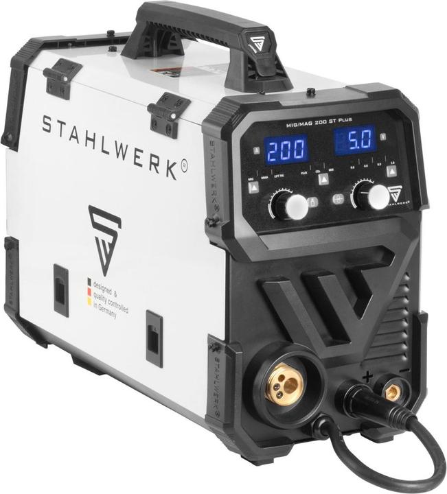Produktbild Stahlwerk Schweissgerät MIG MAG 200 ST PLUS Schutzgas-Schweissgerät IGBT mit 200 A