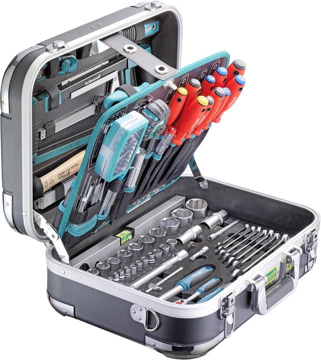 Actual product image technocraft ABS tool case PRO CHROME 152 pcs (152 pieces)