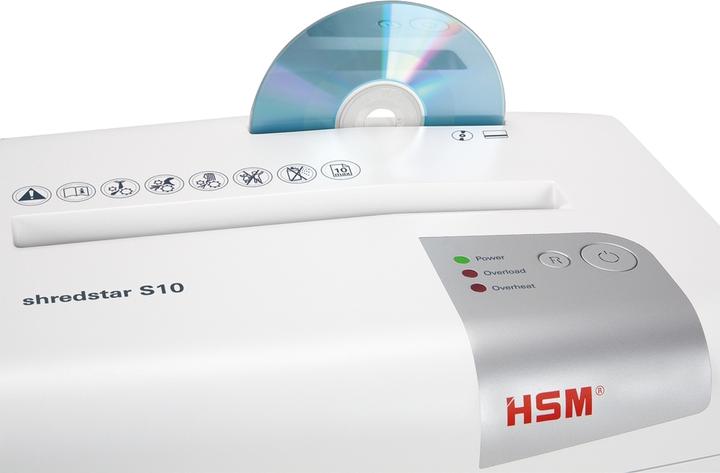 Actual product image HSM SHREDSTAR S10 - document shredder (Strip cut)