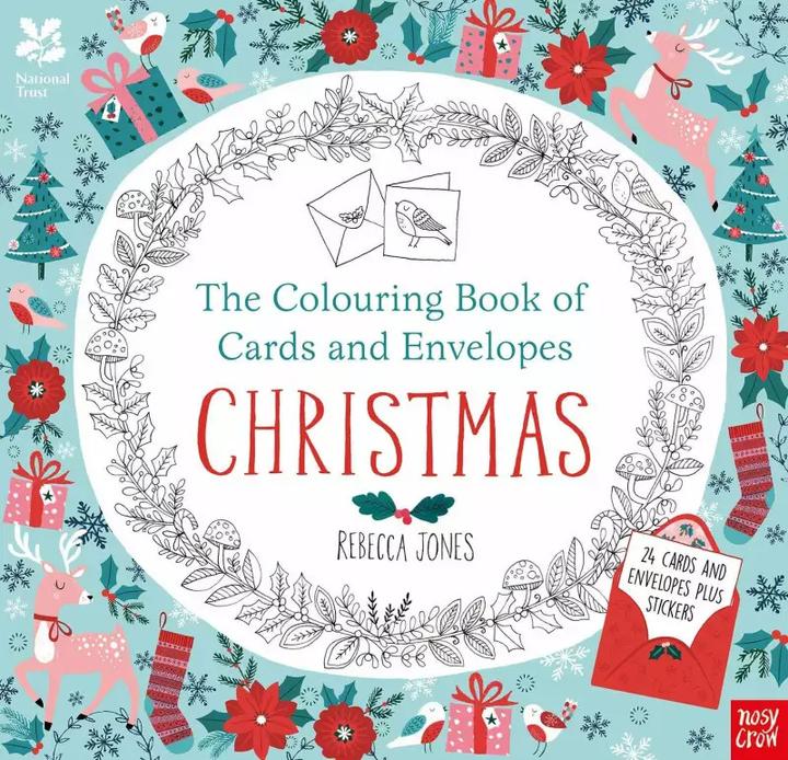 Produktbild National Trust: The Colouring Book of Cards and Envelopes - Christmas