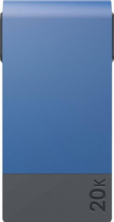 Actual product image GP Batteries GP PowerBank MP20B 20000mAh USB-C/USB-A blue 130M20BBLUE (20000 mAh, 22.50 W, 74 Wh)