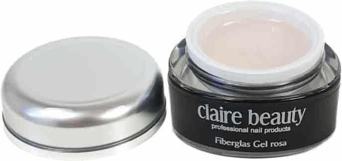 Claire Beauty Fiberglas Gel rosa (14 ml)