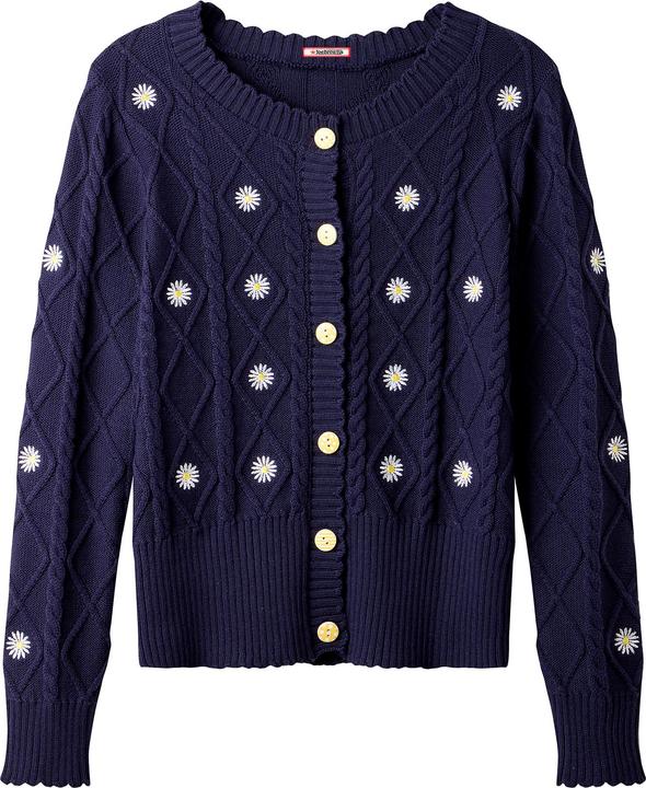 Actual product image Joe Browns Daisy Cable Knit Cardigan (42)