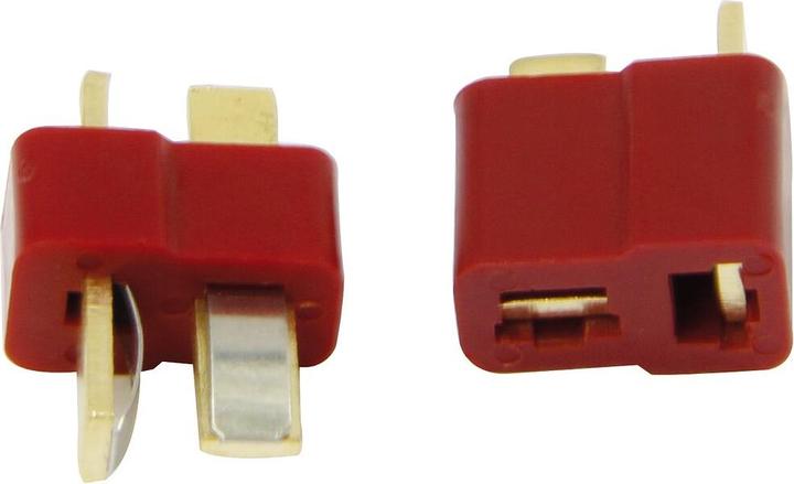 Actual product image Jamara High current plug -socket Lipo pair