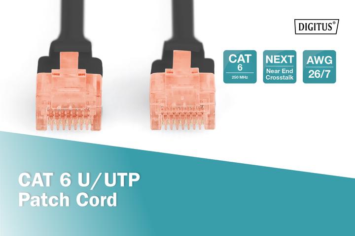 Productafbeelding Digitus Netwerkkabel (U/UTP, CAT6, 0.50 m)