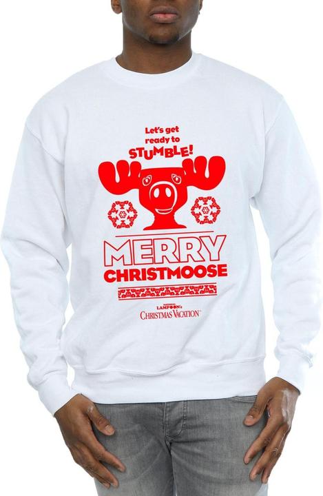 Image du produit National Lampoon´s Vacation National Lampoon's Christmas Vacation - Sweat MERRY CHRISTMOOSE - Homme (M)