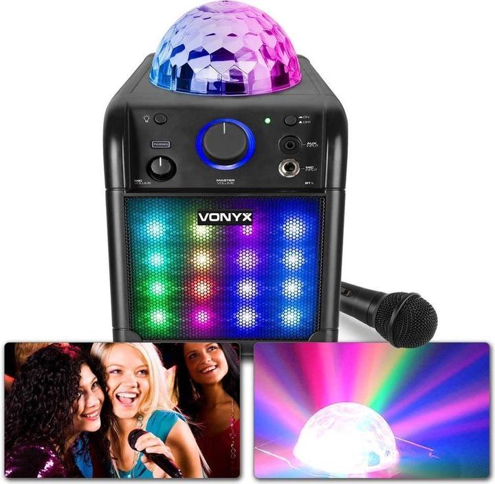 Immagine prodotto Vonyx Karaoke SBS50B-Plus (Attivo, 1x 50 W)