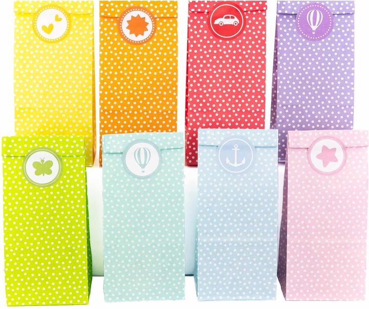 Papierdrachen 24 sacs de fête (Pochette cadeau, 24 x)