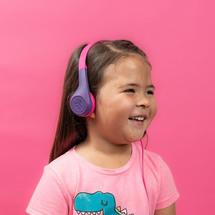 Immagine prodotto JLab Audio JLAB JBuddies Pop Cuffie On Ear rosa, cablate
