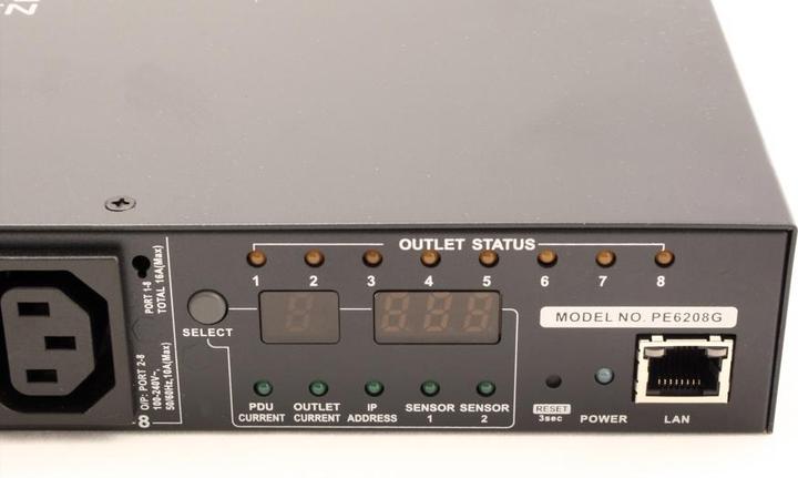 Actual product image Aten IP Power Switch (8 x, IEC 320, C13)