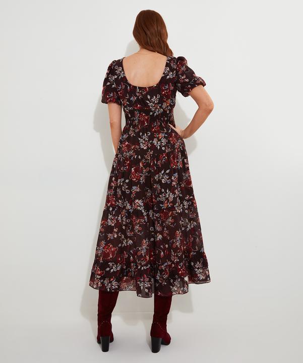 Immagine prodotto Joe Browns Maxi abito elasticizzato floreale scuro (38)