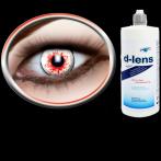 Actual product image Bach Optic Horror contact lenses (Red)