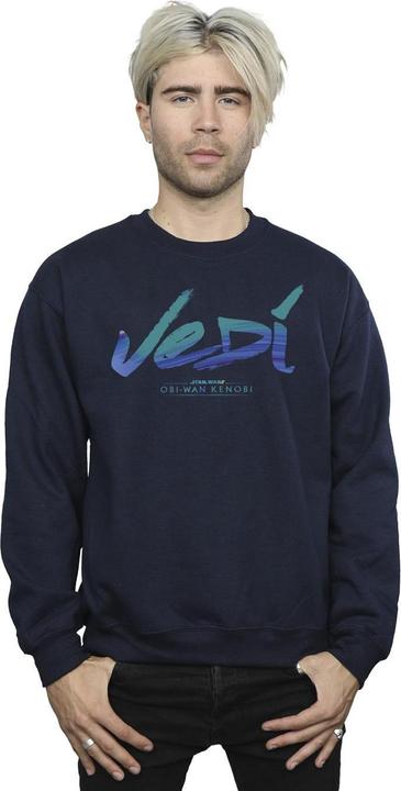 Produktbild Star Wars ObiWan Kenobi Jedi Painted Font Sweatshirt (L)
